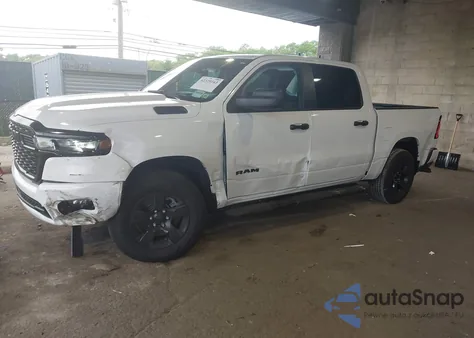 2025 Ram 1500 Tradesman 4X4 5'7 Box из США, поврежденный, VIN 1C6RRFGG2SN666762